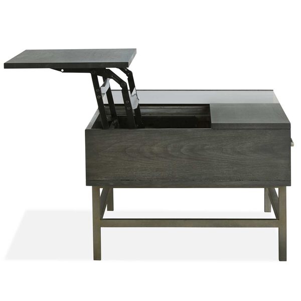 Fulton Smoke Anthracite Lift Top Cocktail Table, image 4