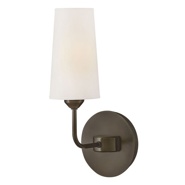 Lewis Black Oxide One-Light Wall Sconce, image 1