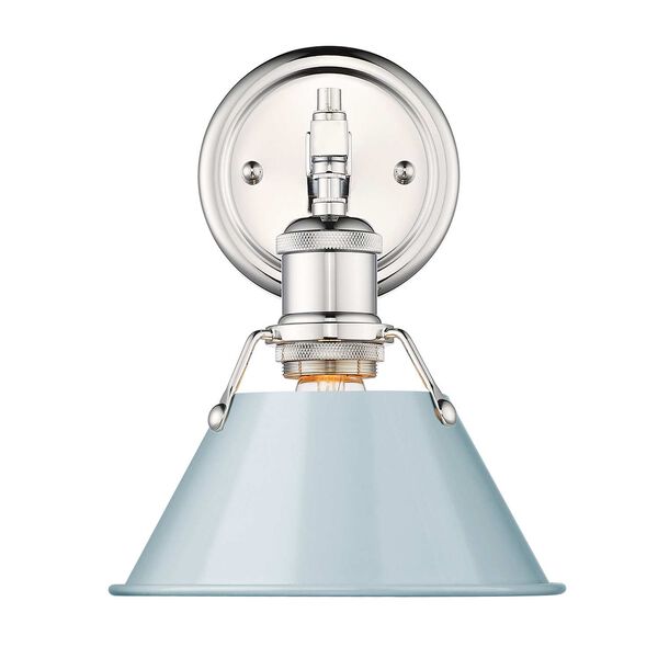 Orwell Chrome One-Light Wall Sconce, image 1
