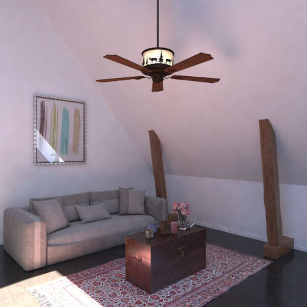 Yellowstone Burnished Bronze 56-Inch Ceiling Fan, image 3