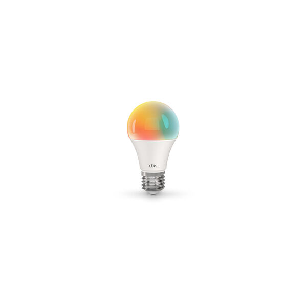 White Smart A19 RGB LED Light Bulb, image 1