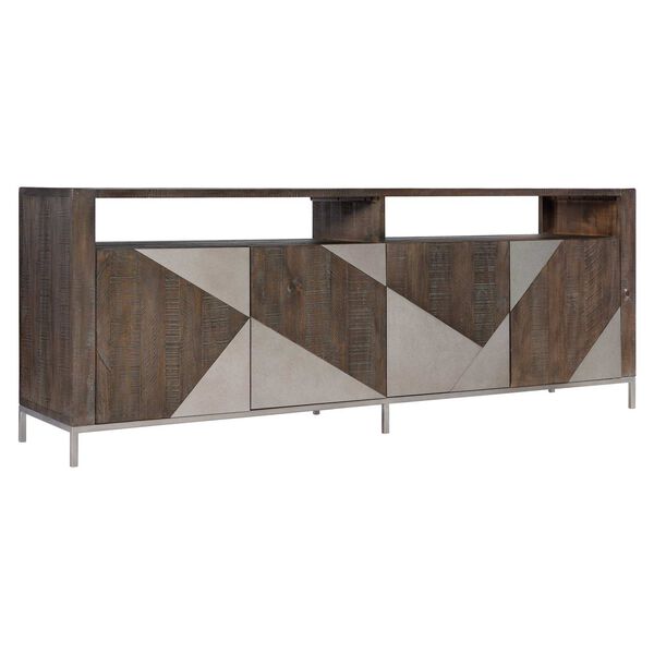 Eastman Sable Brown and Gray Mist Entertainment Credenza, image 2