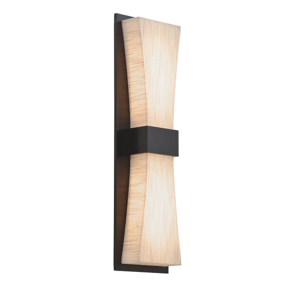 Aberdeen LED Wall Sconce with Jute Shade, image 1