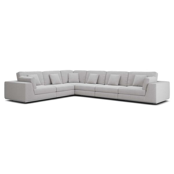 Vera 12 Gris Fabric Modular Sofa, image 1
