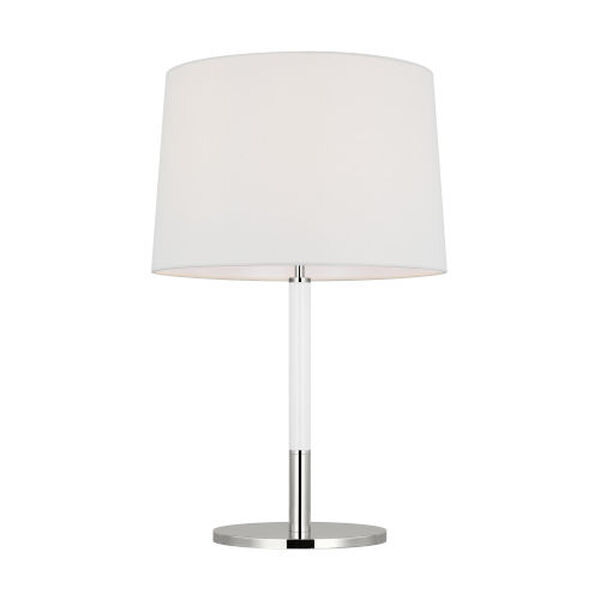 Monroe Polished Nickel LED Table Lamp, image 3