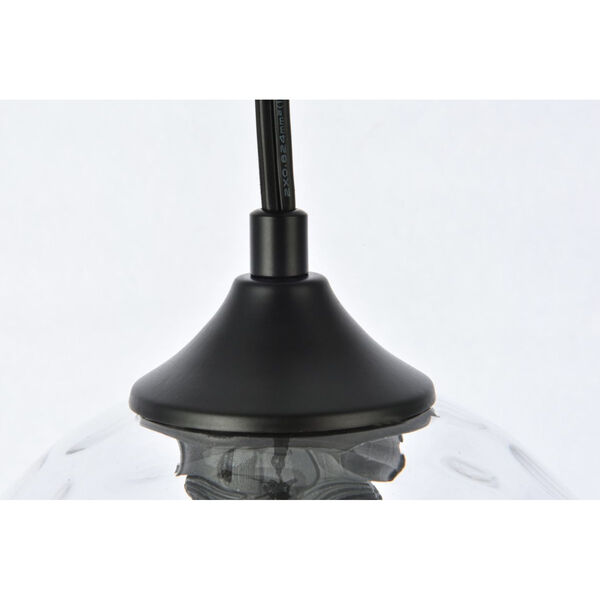 Cashel Black Six-Inch One-Light Plug-In Pendant, image 5