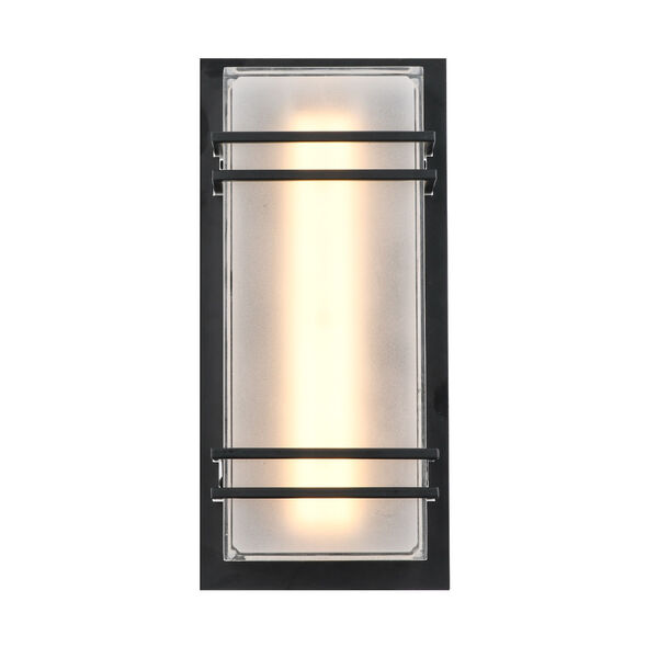 Sausalito Black LED Outdoor Wall Light, image 1