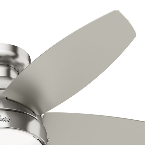 Lilliana Brushed Nickel 44-Inch Two-Light LED Ceiling Fan, image 5
