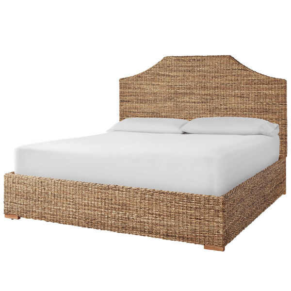 Sadie Natural Woven Queen Bed, image 1