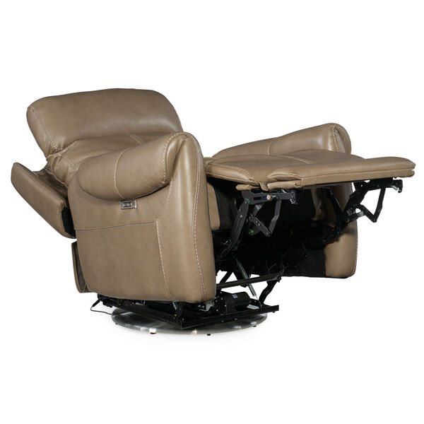 Sterling Bronze Swivel Power Recliner with Power Headrest, image 3