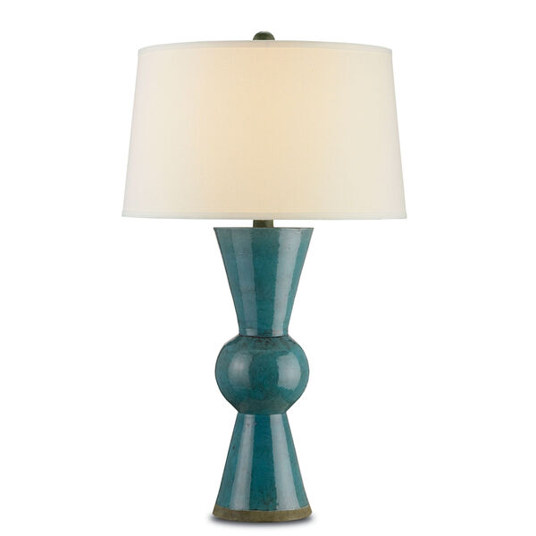 Teal Upbeat Table Lamp, image 2
