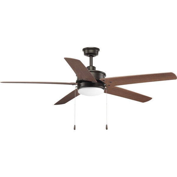 P2574-2030K: Whirl Antique Bronze 60-Inch LED Ceiling Fan, image 1