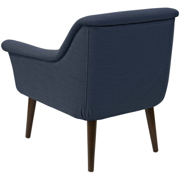 Linen Navy 34-Inch Chair, image 4