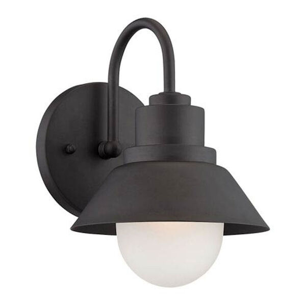 Astro Matte Black One-Light Outdoor Wall Mount, image 1