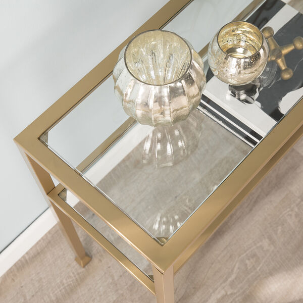 Jaymes Soft Gold 43-Inch Console Table, image 2