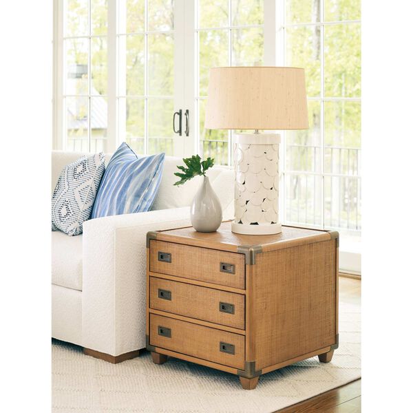 Laguna Brown Sapphire Woven Trunk End Table, image 2