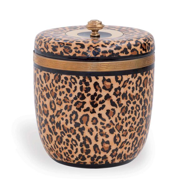 Leopard Brown Decorative Box, image 1