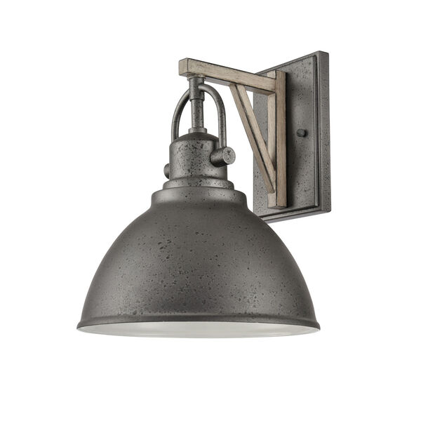 North Shore Iron and Palisade Gray One-Light Outdoor Wall Sconce, image 3