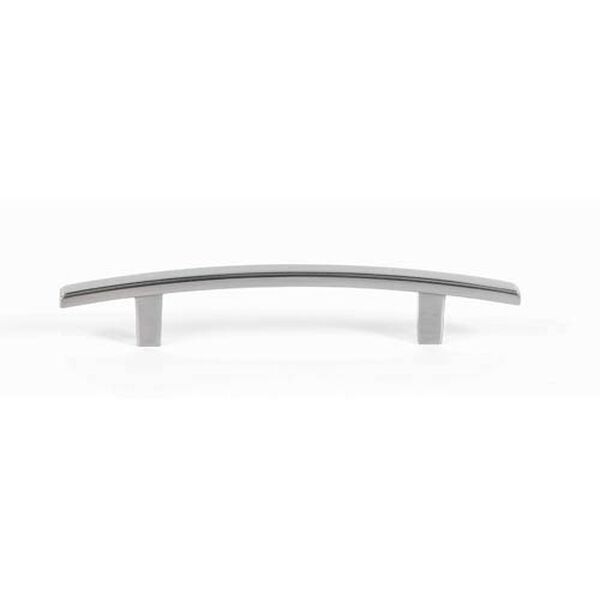 Arch Satin Nickel 4-Inch Pull, image 1