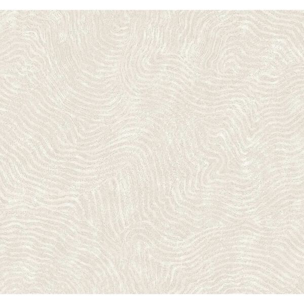 Modern Wood White Wallpaper, image 2