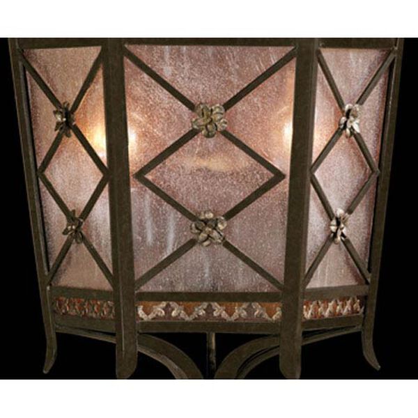 Chateau Outdoor Two-Light Outdoor Wall Sconce in Variegated Rich Umber Patina Finish, image 3