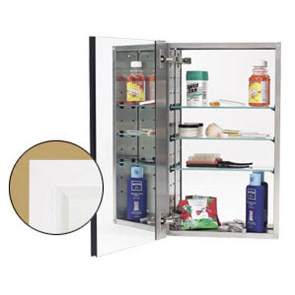 Series 4000 White Four-Inch Medicine Cabinet, image 2