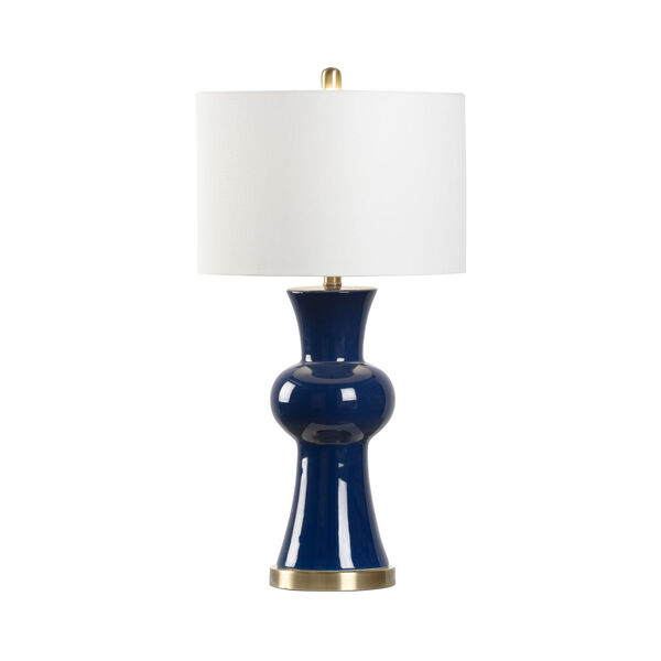 Rockport Cobalt Blue One-Light Beach Table Lamp, image 1
