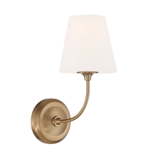 Sylvan Vibrant Gold Six-Inch One-Light Wall Sconce, image 1