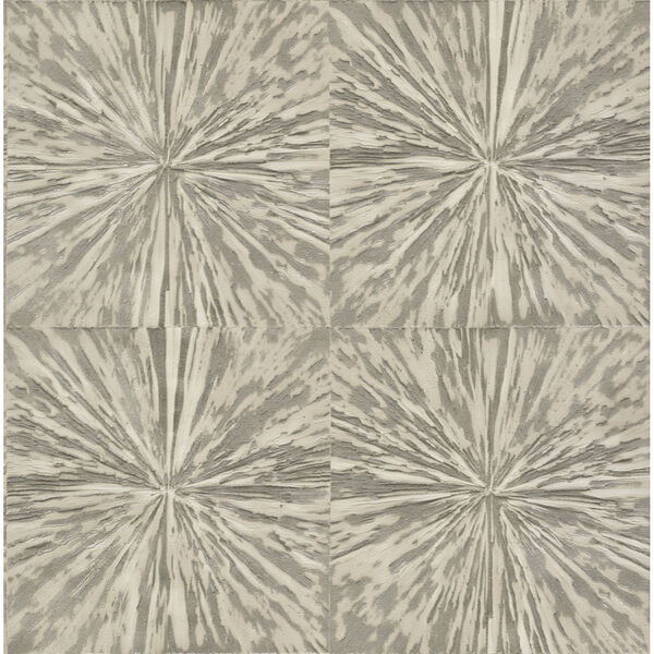Antonina Vella Elegant Earth Glint Squareburst Geometric Wallpaper, image 2