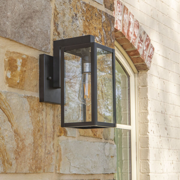 Capture Black Five-Inch One-Light Outdoor Wall Mount, image 8