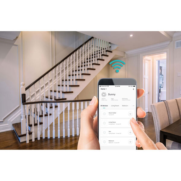 CE Smart Home White Three-Way Smart Dimmer, image 3
