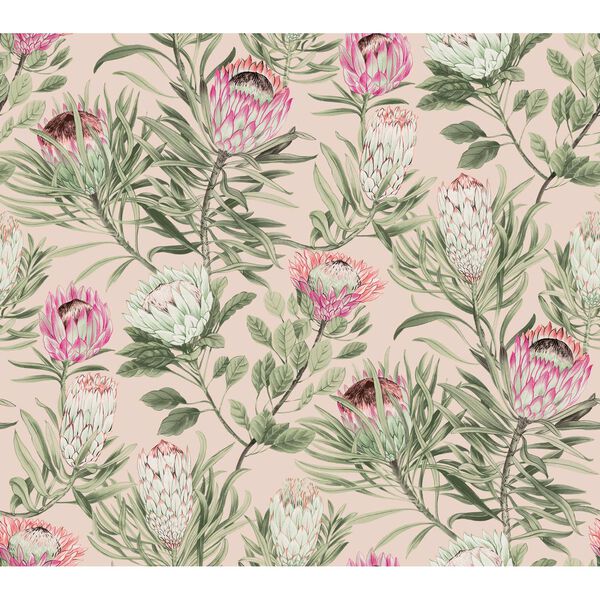 Protea Blush Wallpaper, image 2