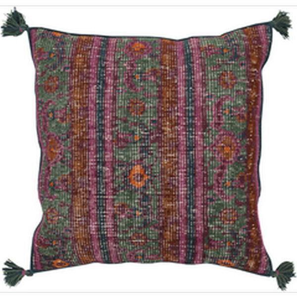 Vintage Heirloom Multicolor 30-Inch Pillow with Down Fill, image 1