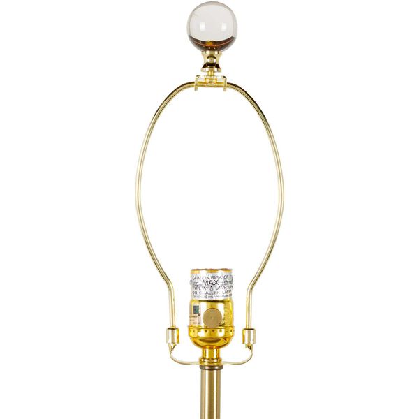 Mcvey Gold, Transparent One-Light Table Lamp, image 3