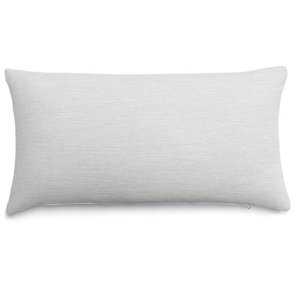 White Patio Lumbar Pillow, image 1