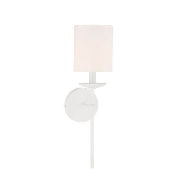 Lowry White 19-Inch One-Light Wall Sconce, image 4