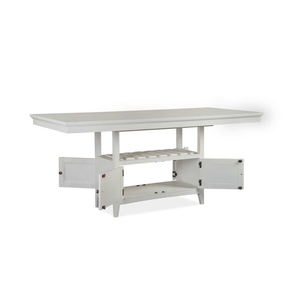 Heron Cove Aged Pewter Counter Table, image 2