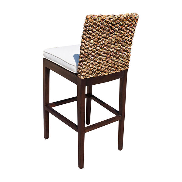 Sanibel Falling Fronds Indoor Barstool with Cushion, image 3