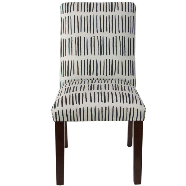 Dash Black White 37-Inch Dining Chair, image 2