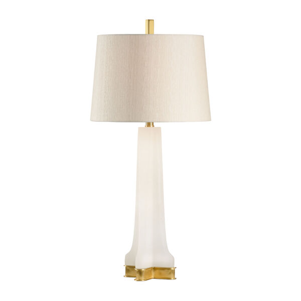 Lucas Natural White Table Lamp, image 1
