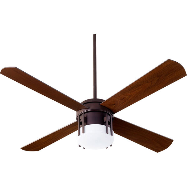 Mission Three-Light Oiled Bronze 52-Inch Ceiling Fan, image 1