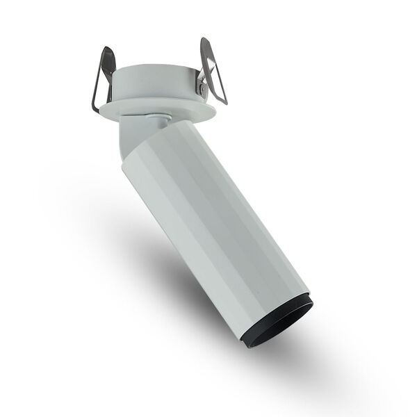 Orbit White Seven-Inch Adjustable LED Flush Mounted Spotlight, image 3