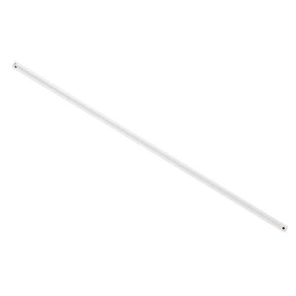 Lucci Air White 24-Inch Steel Downrod, image 1