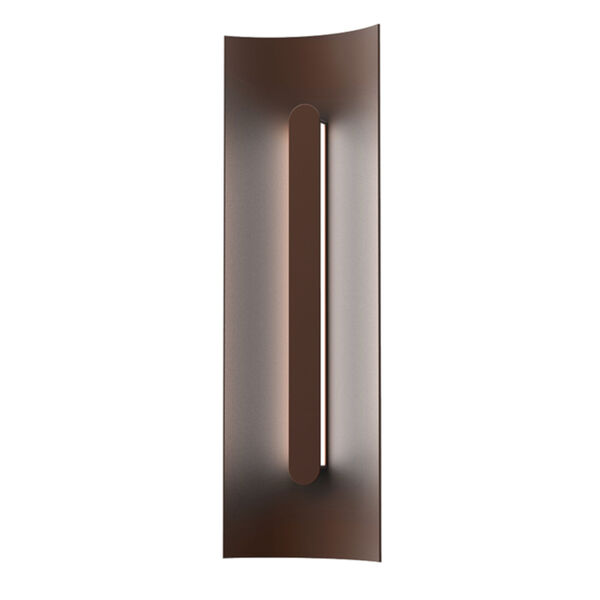 Tairu Textured Bronze 18-Inch LED Sconce, image 1
