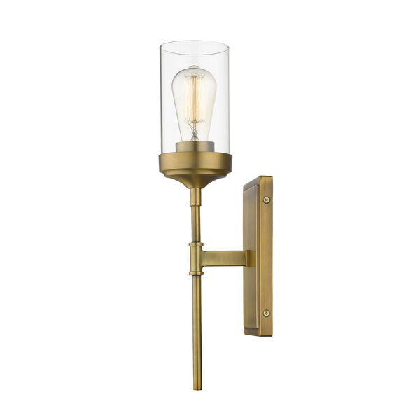 Calliope Foundry Brass One-Light Wall Sconce, image 3
