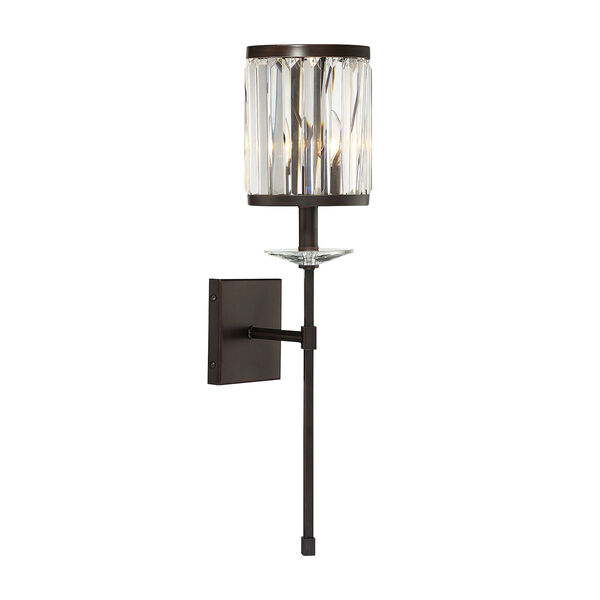 Ashbourne Mohican Bronze One-Light Wall Sconce, image 4
