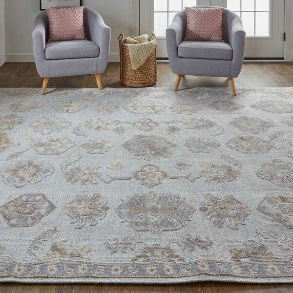 Wendover Ivory Silver Tan Area Rug, image 4