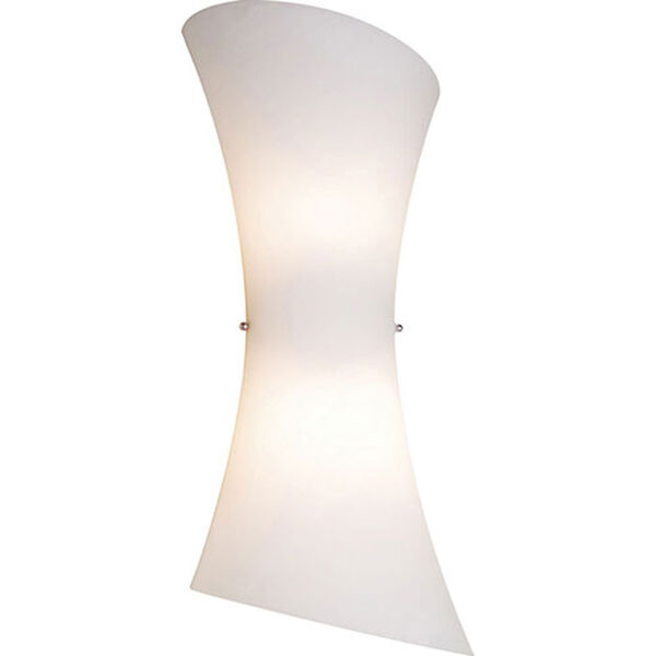 Conico Frost White Two-Light Wall Sconce, image 1