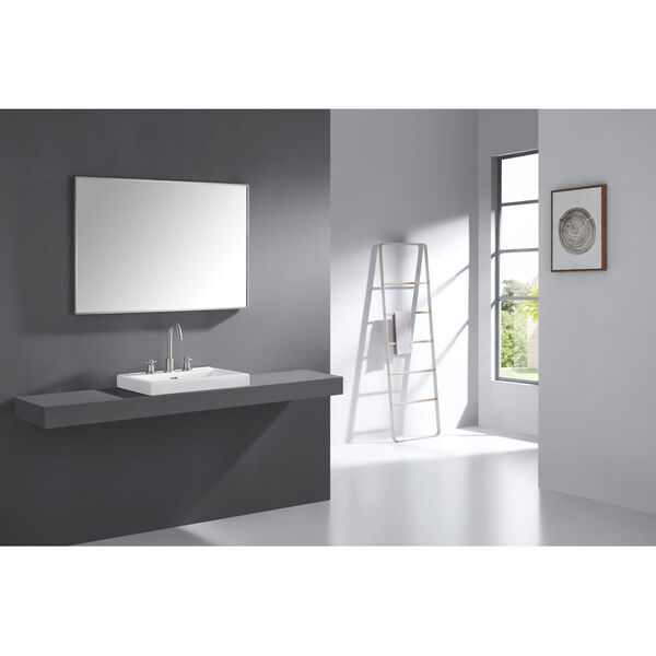 Sonoma Brushed Stainless 39-Inch Mirror, image 4