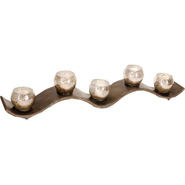 Lux Cooper Five Hurricane Table Candle Holder, image 1